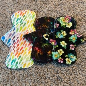 Cloth pads from Etsy